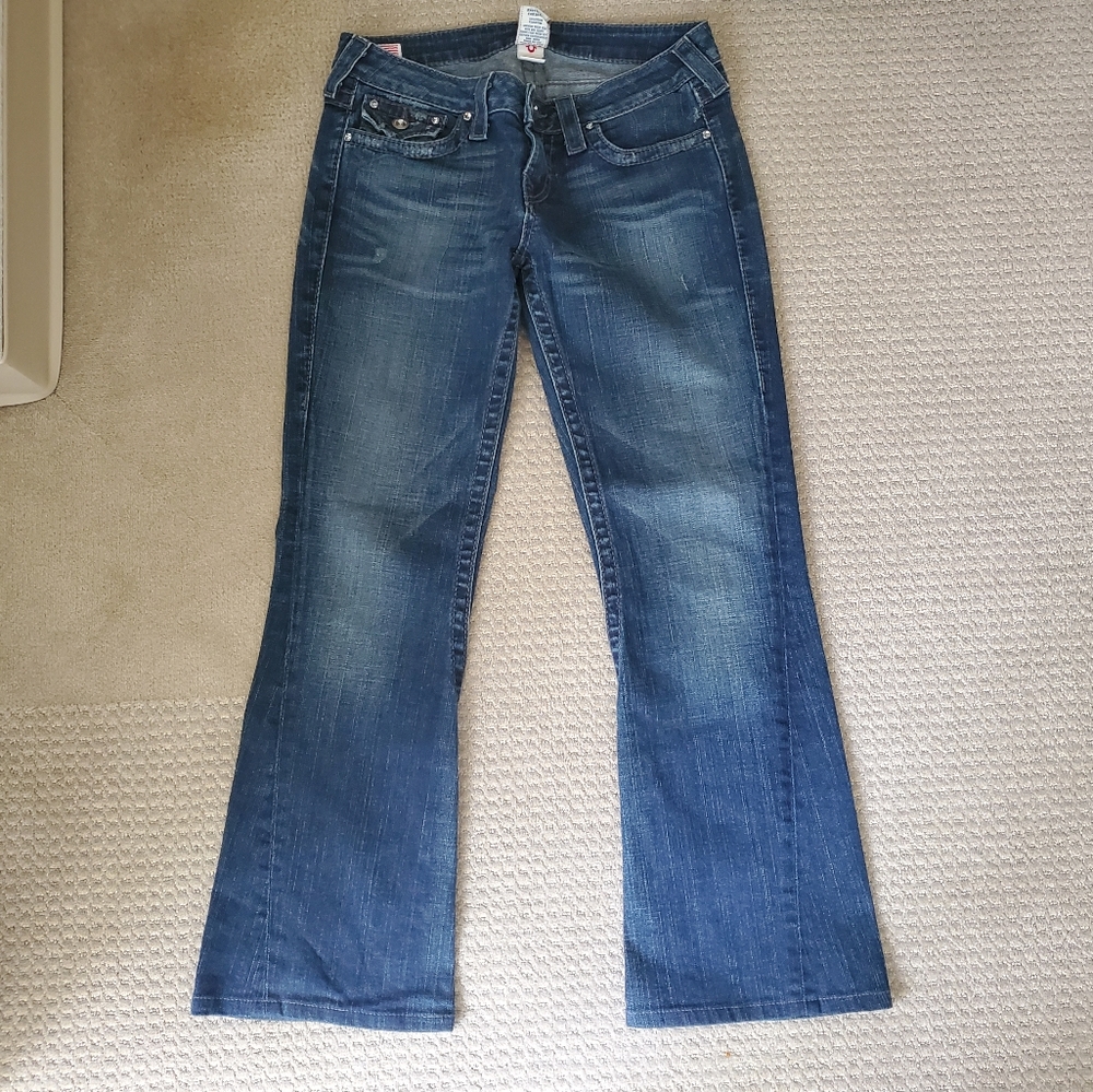 True Religion Disco Joey Twisted Seam Jean Sz 29